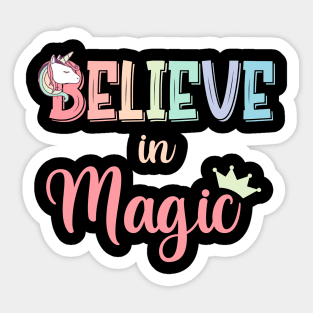 Magic Unicorn Rainbow Sticker